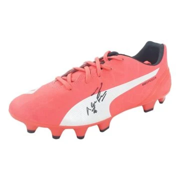 Signed Sergio Aguero Boot - Premier League Champion 2012