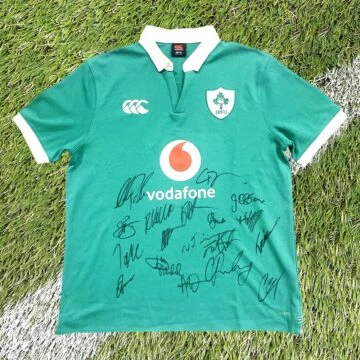 Ireland Rugby Signed Shirt - Grand Slam 2023