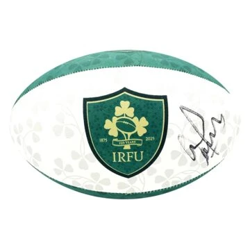 Signed Andy Farrell Ball - Ireland Grand Slam 2023