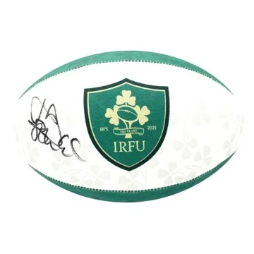 Signed Jacob Stockdale Ball - Ireland Rugby 150 Years