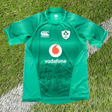 Autographed Ireland Rugby Jersey - Grand Slam 2023