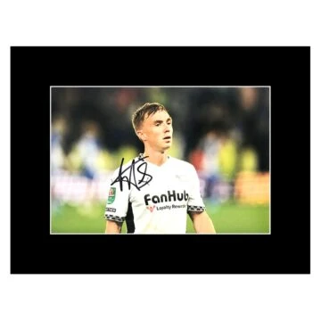 Signed Ben Osborn Photo Display 16x12 - Derby County Icon