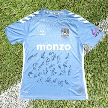 Signed Coventry City Home Shirt - EFL Championship 2025